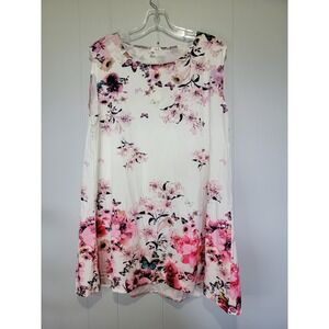 Women's Floral Sleeveless Tunic Top Spring/Summer, Size XXL NWT